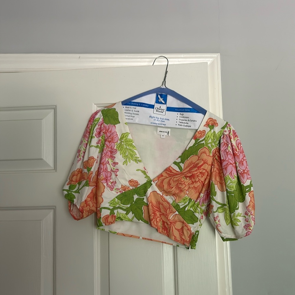 Song of Style X Revolve Floral Top